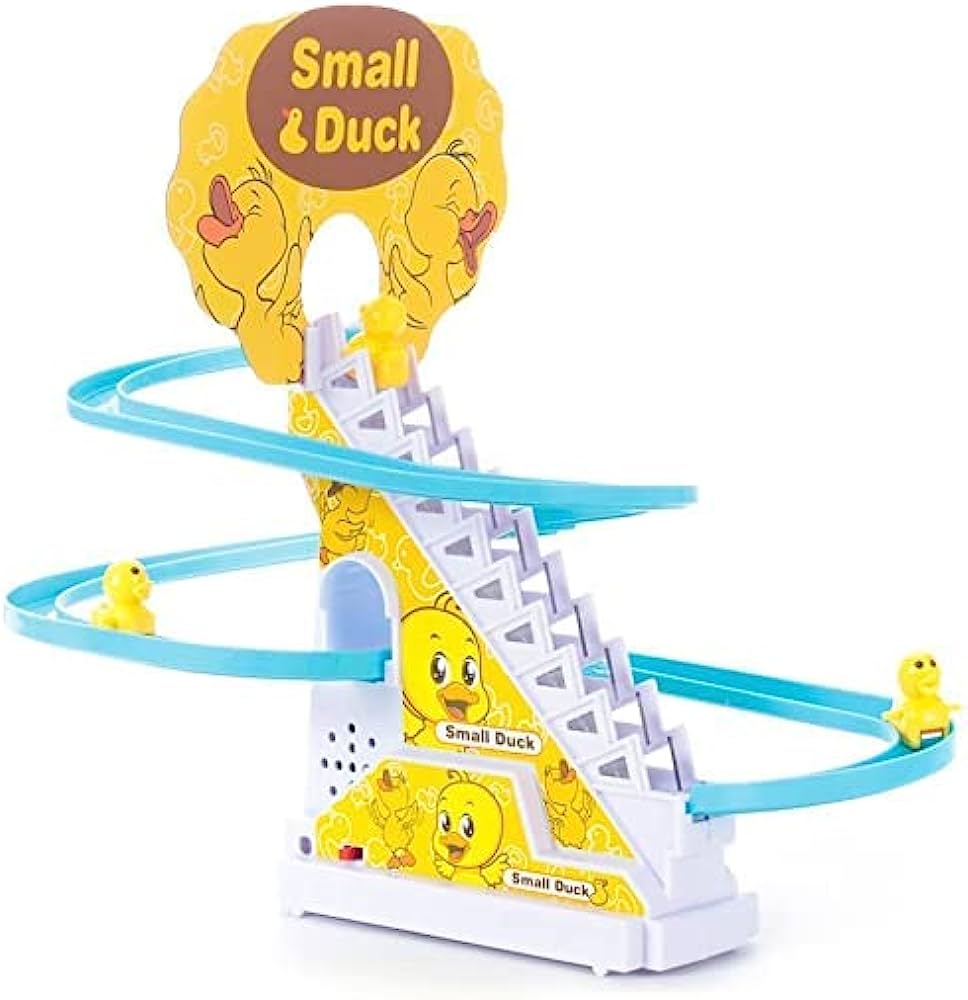 9 Pcs Duck Slide Toy Set